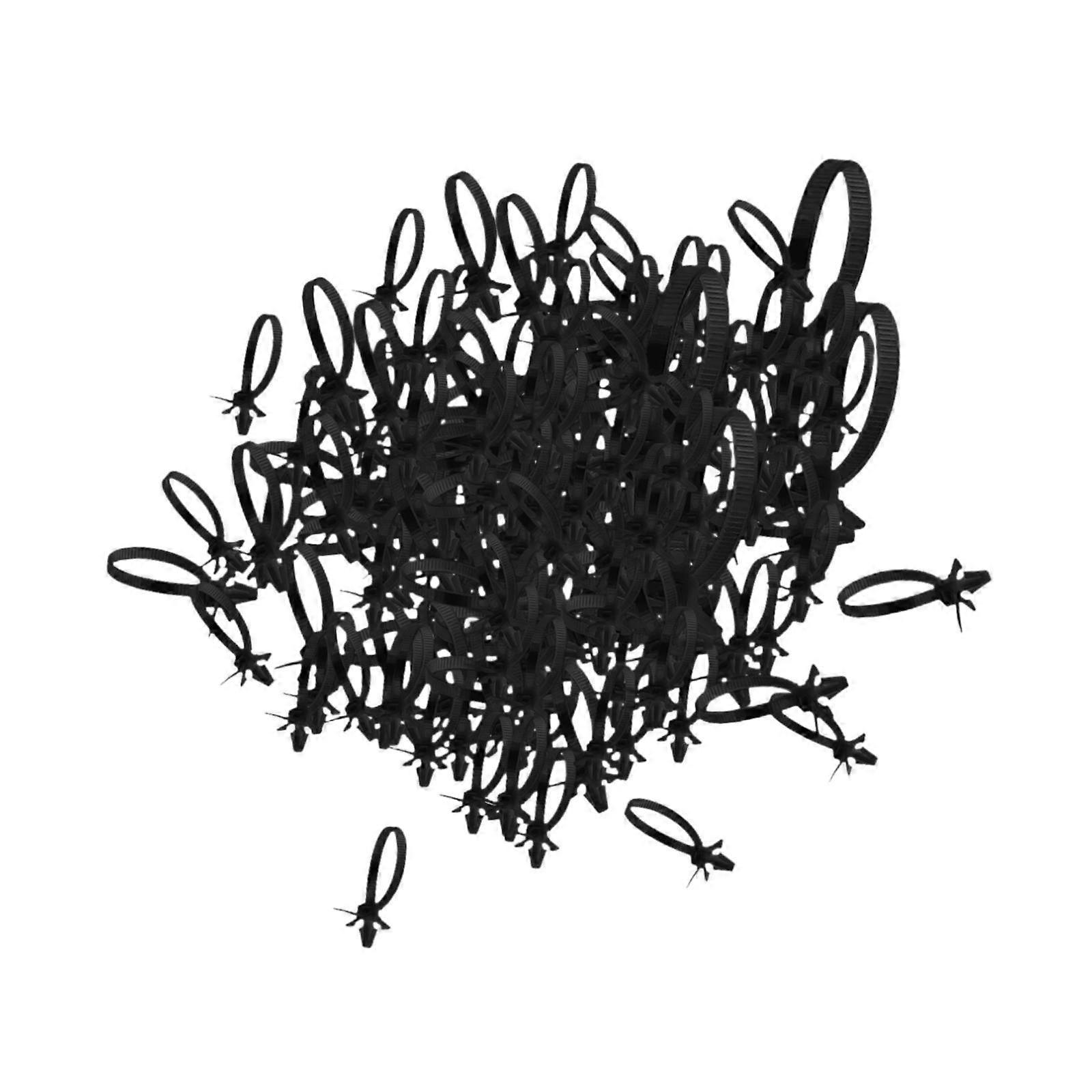 100 Pieces Universal Cable Ties Nylon Strap Buckles Multipurpose Universal Easy