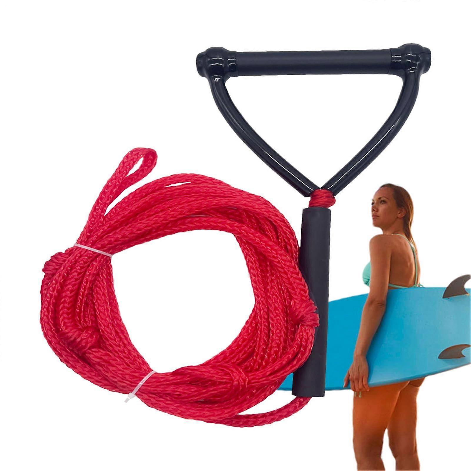 Waterski rope, Wakesurf rope, Ski ropes for waterskiing, Highstrength accessories 24 feet for wakeboard boats tows beginner skiers children THECABLE