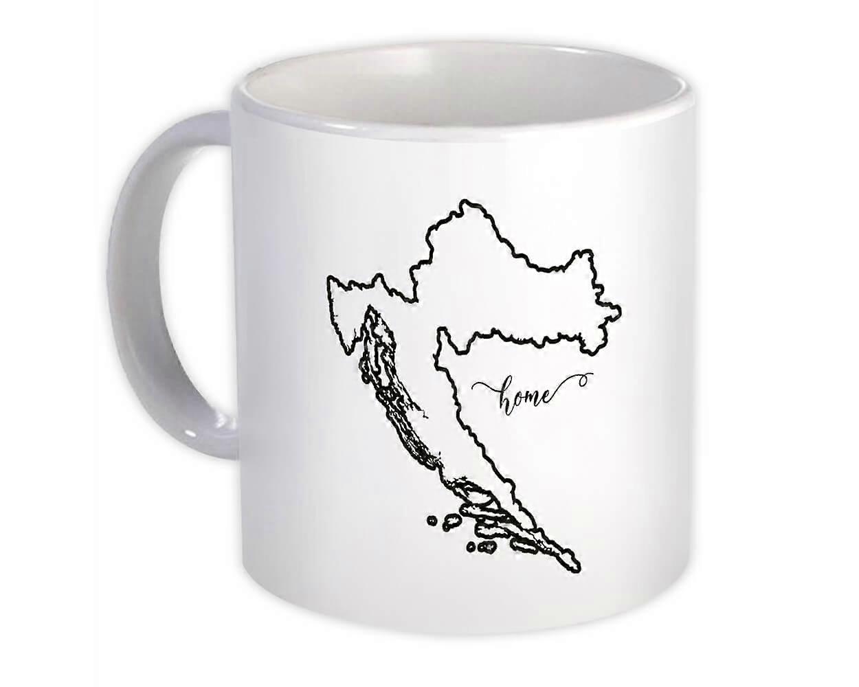 Geschenkbecher: Kroatien Land