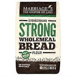 W H Marriage Strong Stoneground Wholemeal Flour 1500g