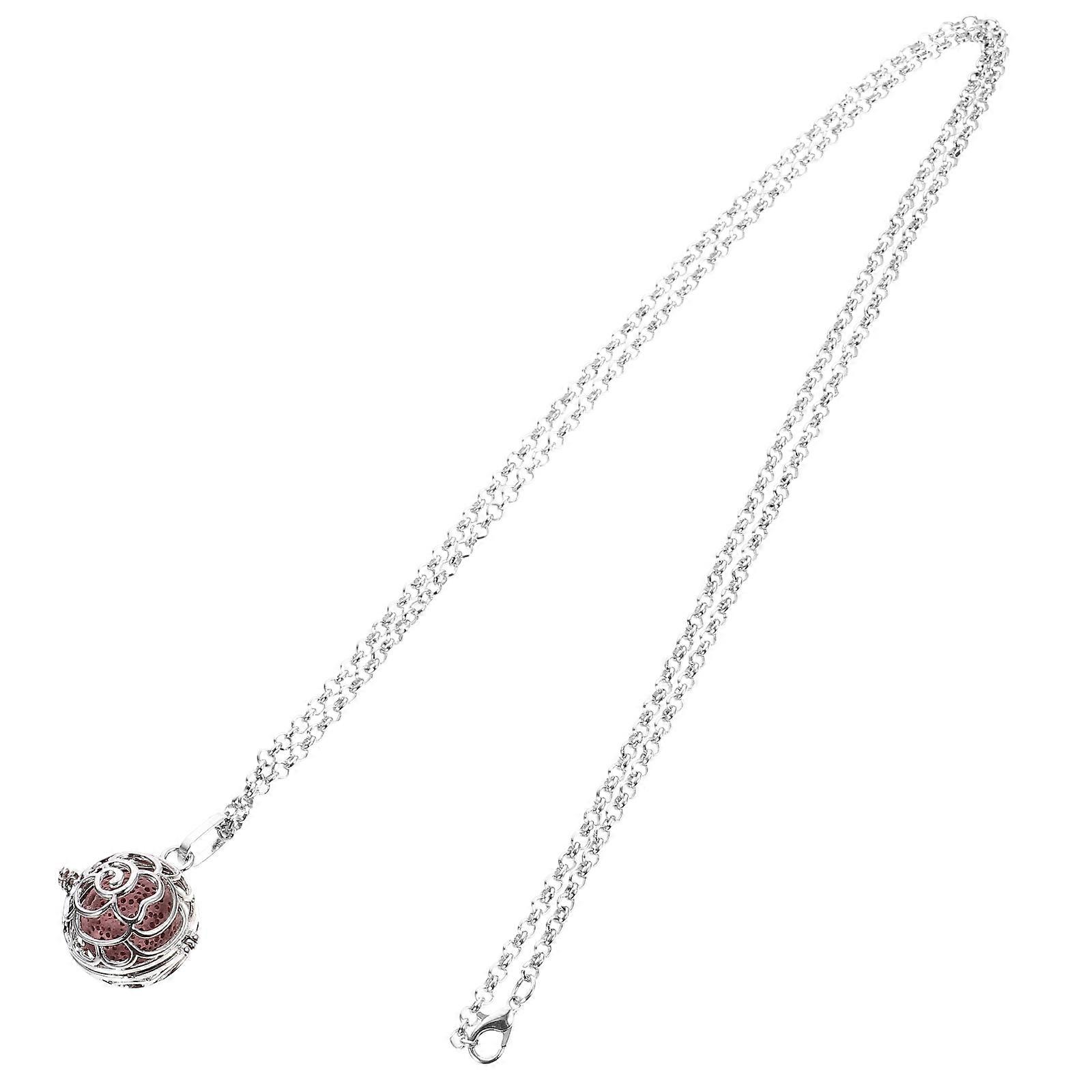 Stylish Volcanic Stone Necklace, Combining Functionality and Fashion