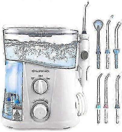 電気ウォーターフロッサ口腔洗浄器 - 1000MLタンク、7ジェット歯クリーナー