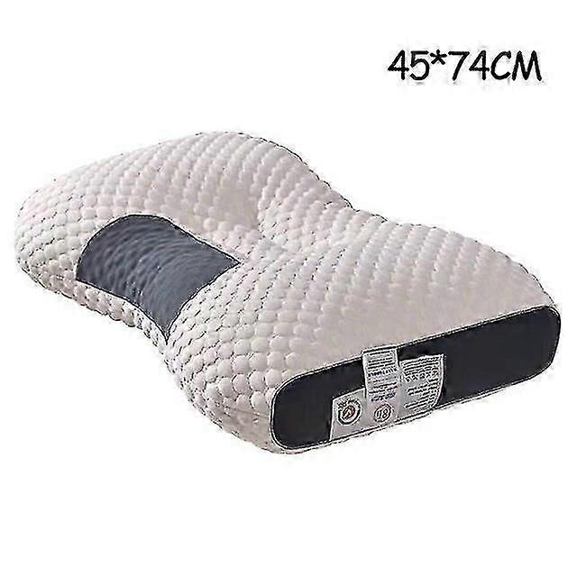 وسادة عنق الرحم العظام تساعد على النوم وحماية وسادة الرقبة المنزلية فول الصويا الألياف سبا وسادة التدليك للنوم