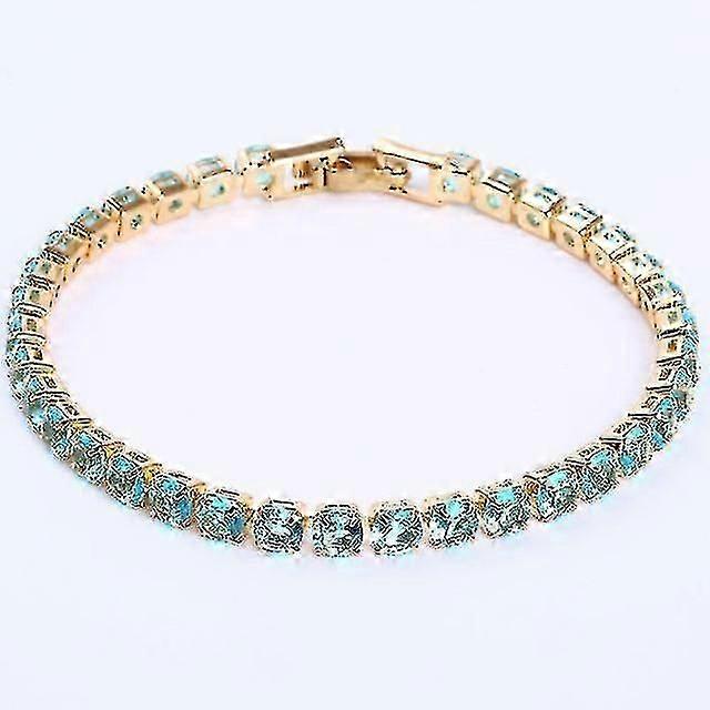 צמידי טניס יוקרתיים 4 מ"מ מעוקבים זירקוניה