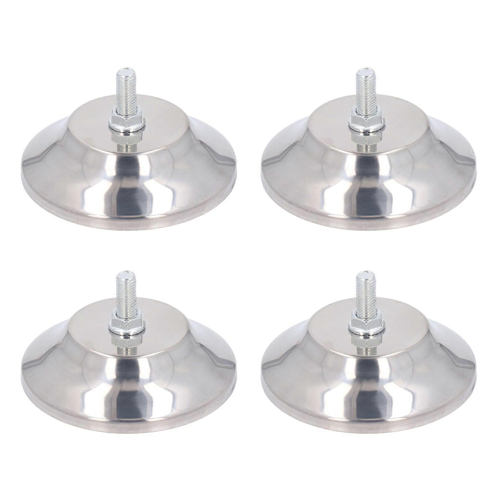 4 PCS Billiard Pool Table Leg Levelers 5 Inch Adjustable Heavy Duty Leveling Risers for Football Soccer Table Ping Pong Table 