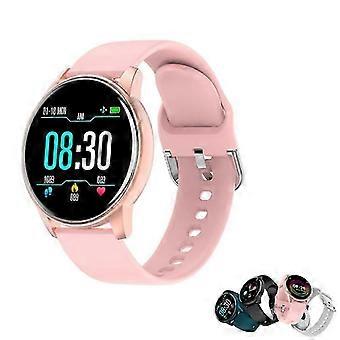 Fitness smart watch Bluetooth gold ladies heart rate tracker smart bracelet