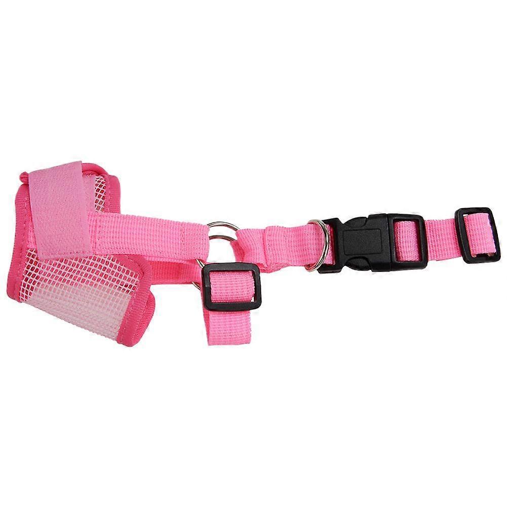 Adjustable Dog Muzzle Summer Mesh Breathable Muzzle for Small Medium Large Dogs