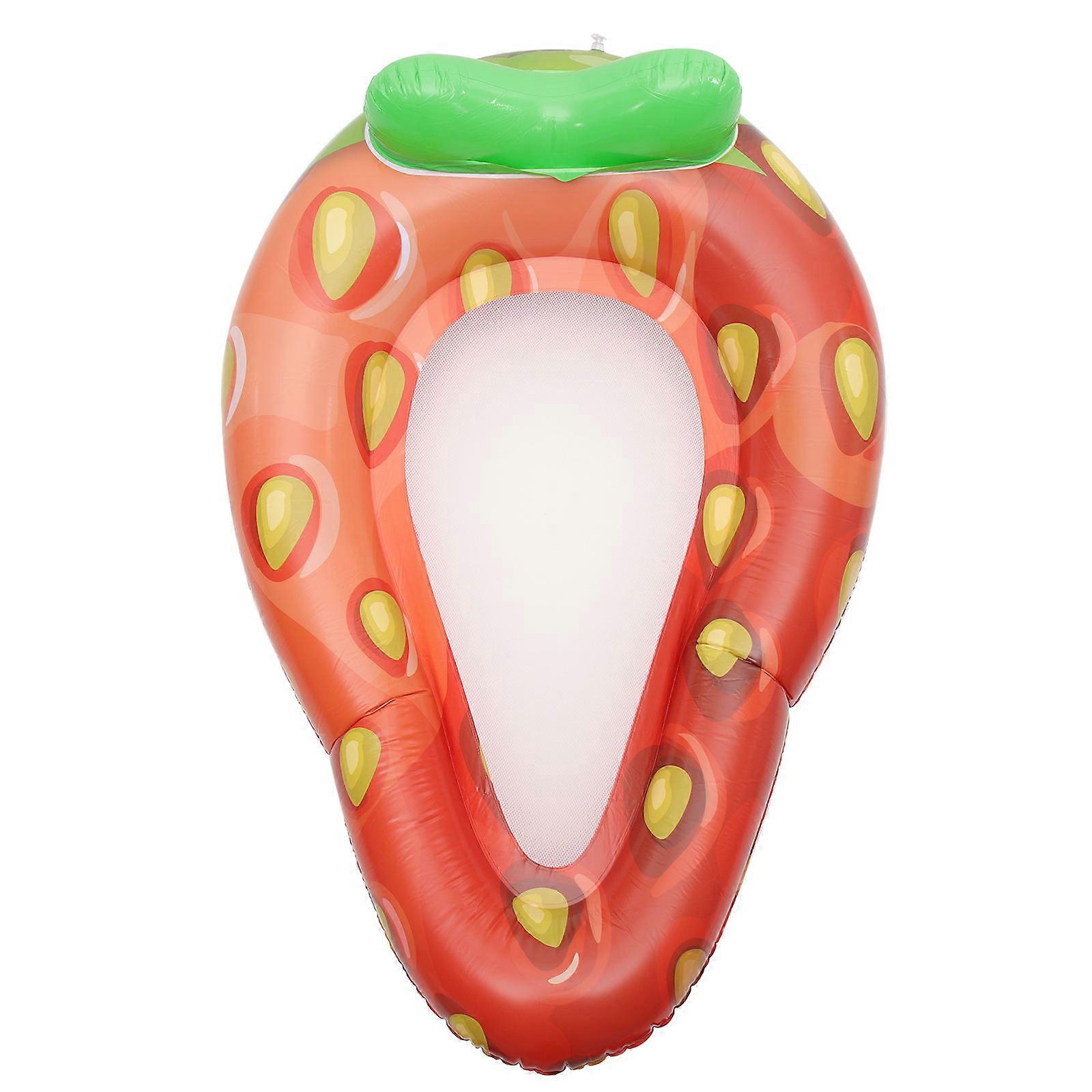 Inflatable Pool Cushion Adult Pool Float Water Fun Pink 145X145X20CM Inflatable 1Set