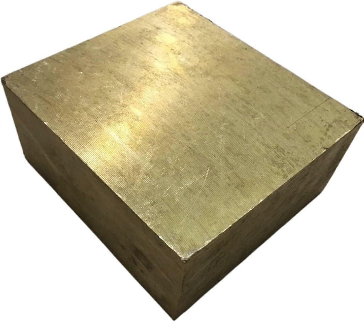 Solid Square Brass Block 20x20x20mm for Crafting, Welding, Engraving, and Decoration Projects