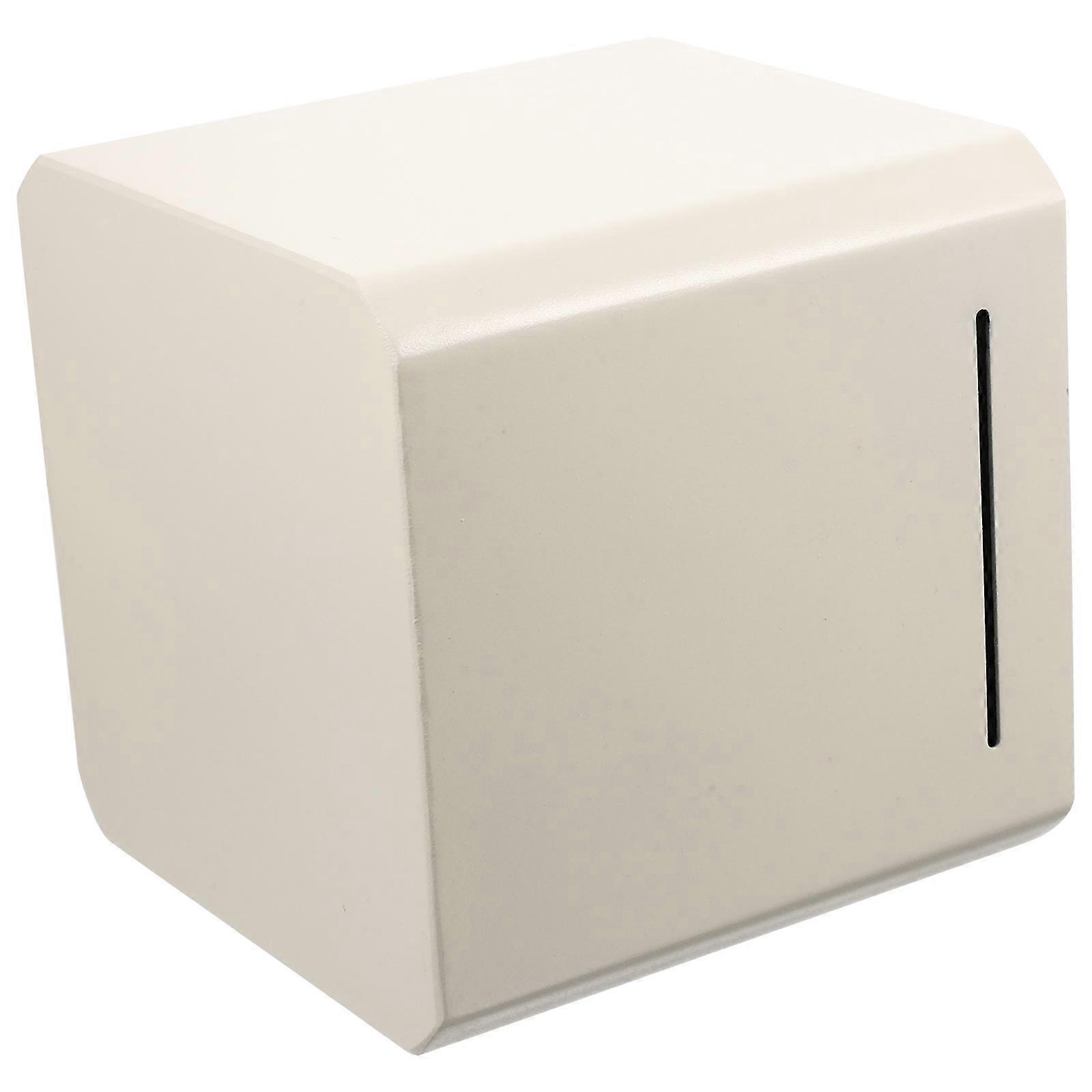 Piggybank Savings Box Cash Saving Container For Desktop Decoration Cube Shaped 15X15X15CM 1Pack