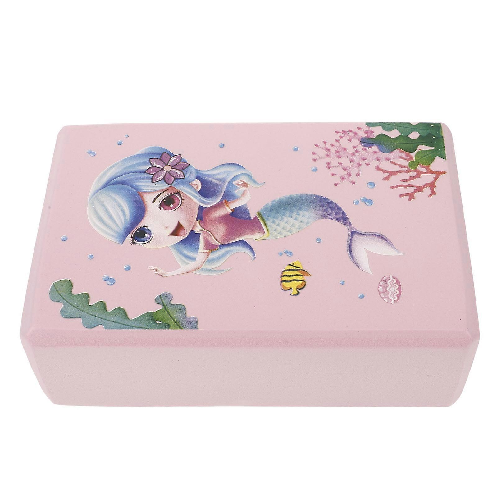 Yoga Training Brick Nonslip EVA Yoga Block Pink 22.50X15.00X7.50CM 1Pack