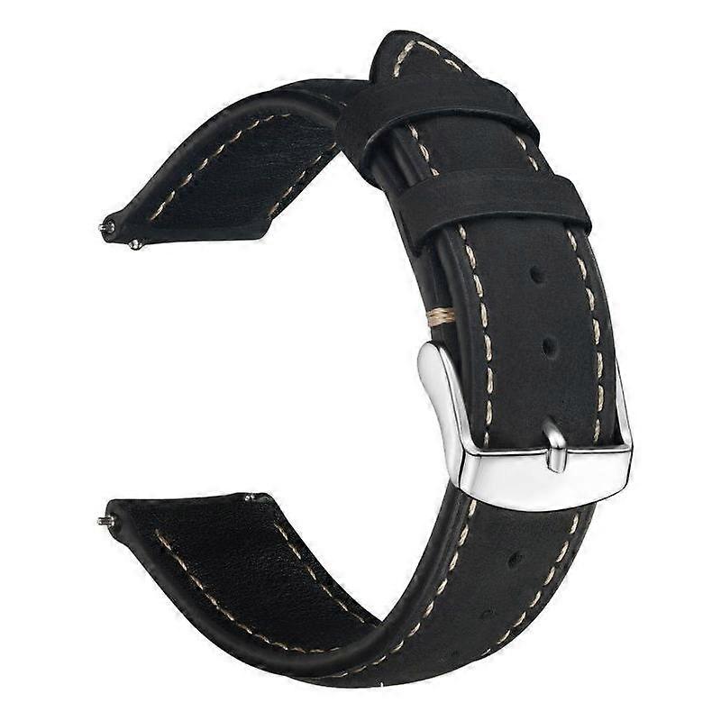 xDfind Retro Crazy Horse Textur Läder Klockarmband