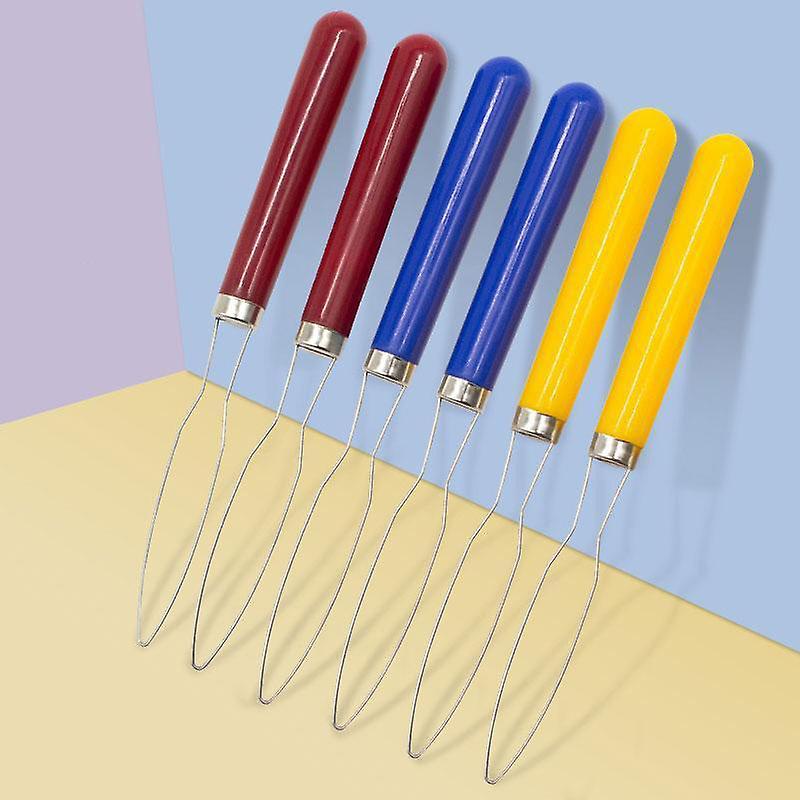 4 Anneaux De Crochet Réglables Avec Guide-fil - Plastique, Pour Tricot Et Crochet, Protection Des Doigts