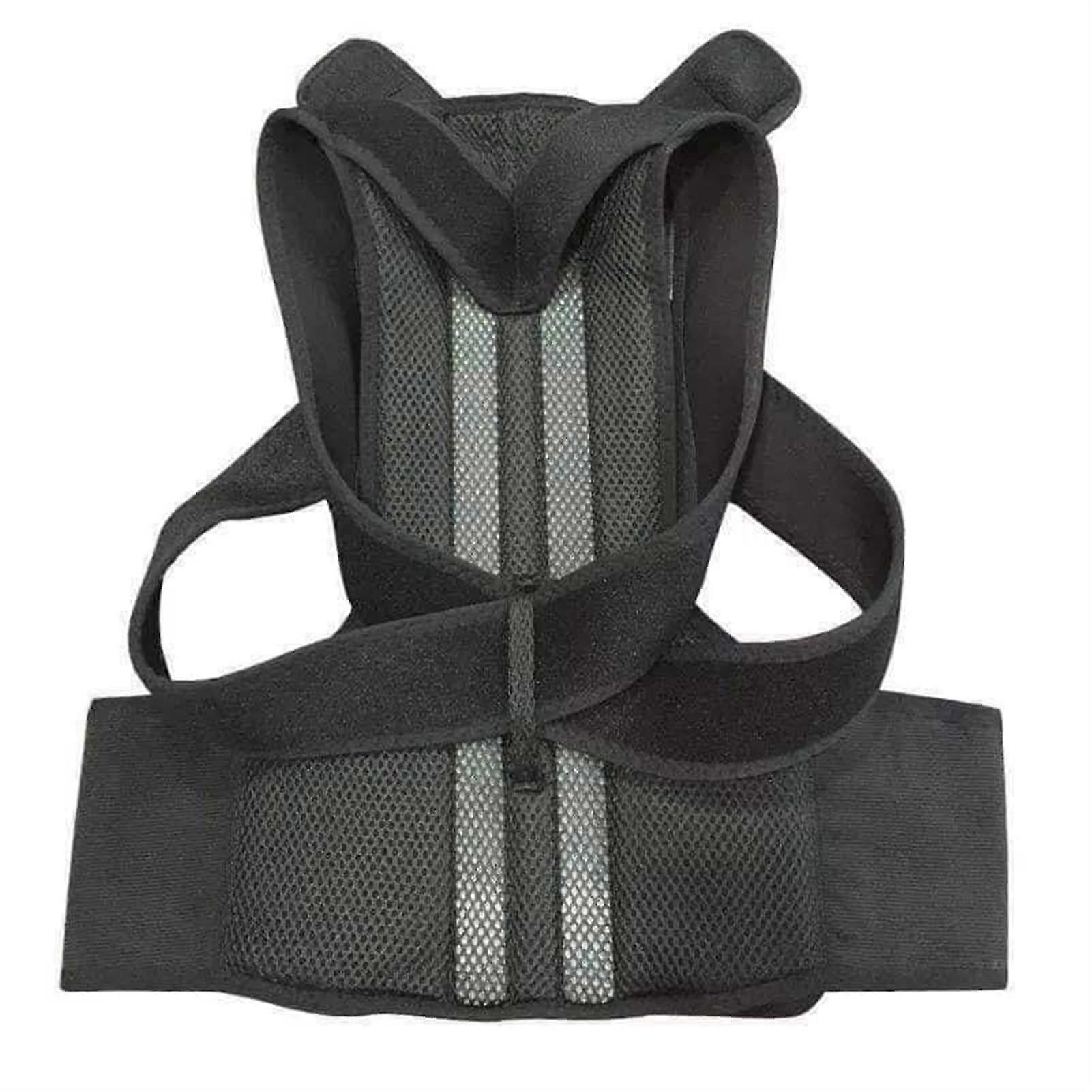 XS5XL Plus Size Back Support Posture Correction Belt for Pain Relief (Color: B)