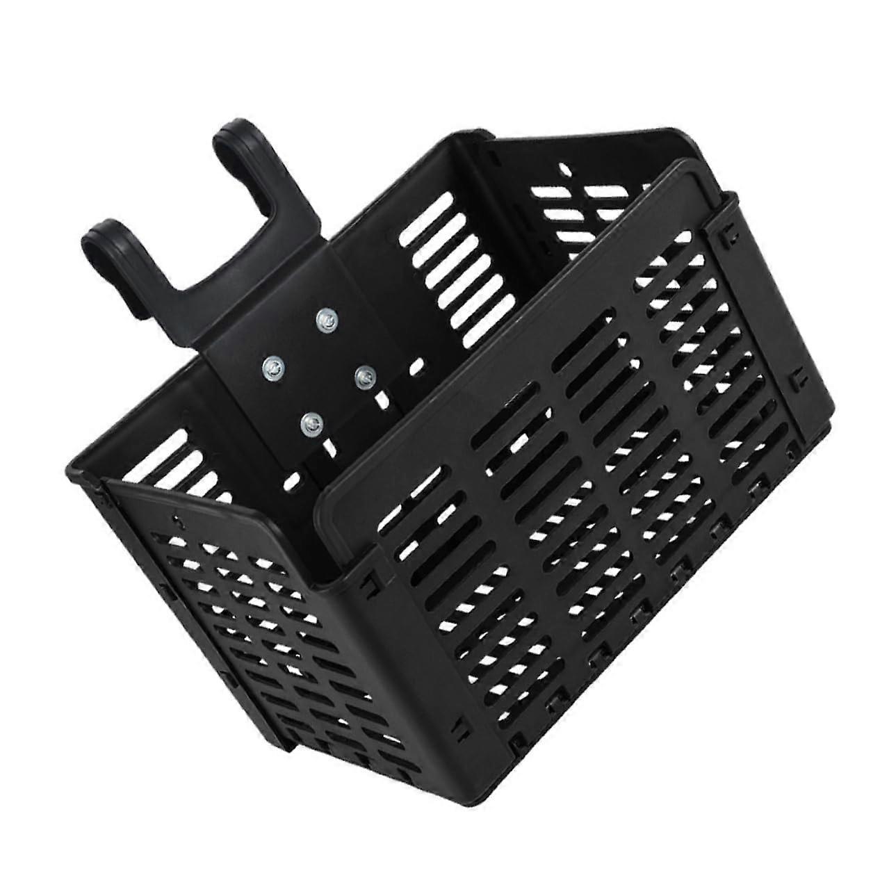 Foldable bicycle basket Light and practical handlebar basket to mount and remove for daily and trekking tours
