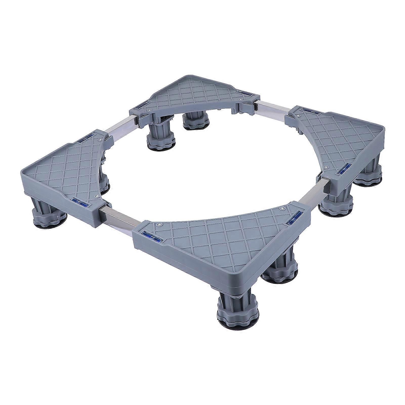 Home Appliance Base Multi Functional Fridge Washer Stand Grey Width 48.00-66.00cm Prevent Skidding 1Set