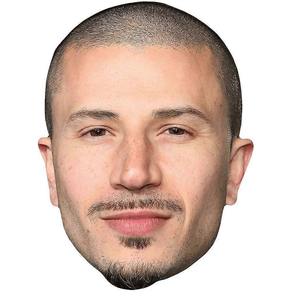 Solvan Naim (Shaved Head) Celebrity Mask, Flat Card Face