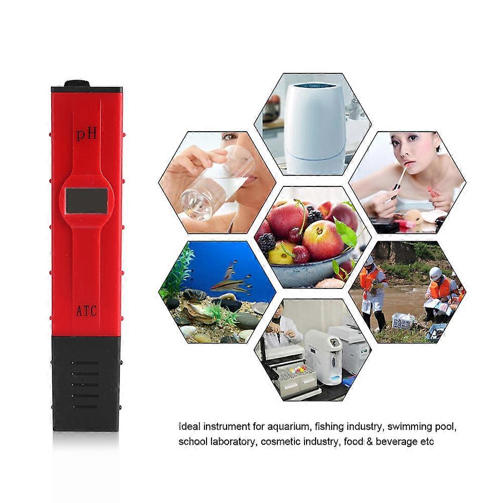 Portable Pen LCD Digital PH Meter 0-14.00PH, 150x30x16mm