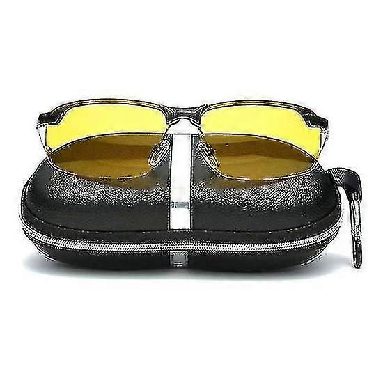 Gece Sürüş Gözlükleri Güvenlik Gece Görüş Gözlükleri Parlama Önleyici UV400 Koruması Yorgunluk Azaltma