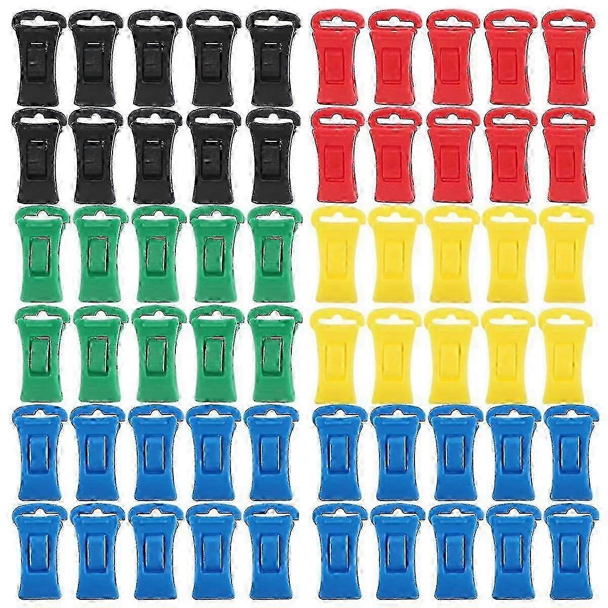 100 Sock Clips compatible with Washing Machine And Dryer With Hooks, Portable Hook Sock Clips Directly In The D-B15