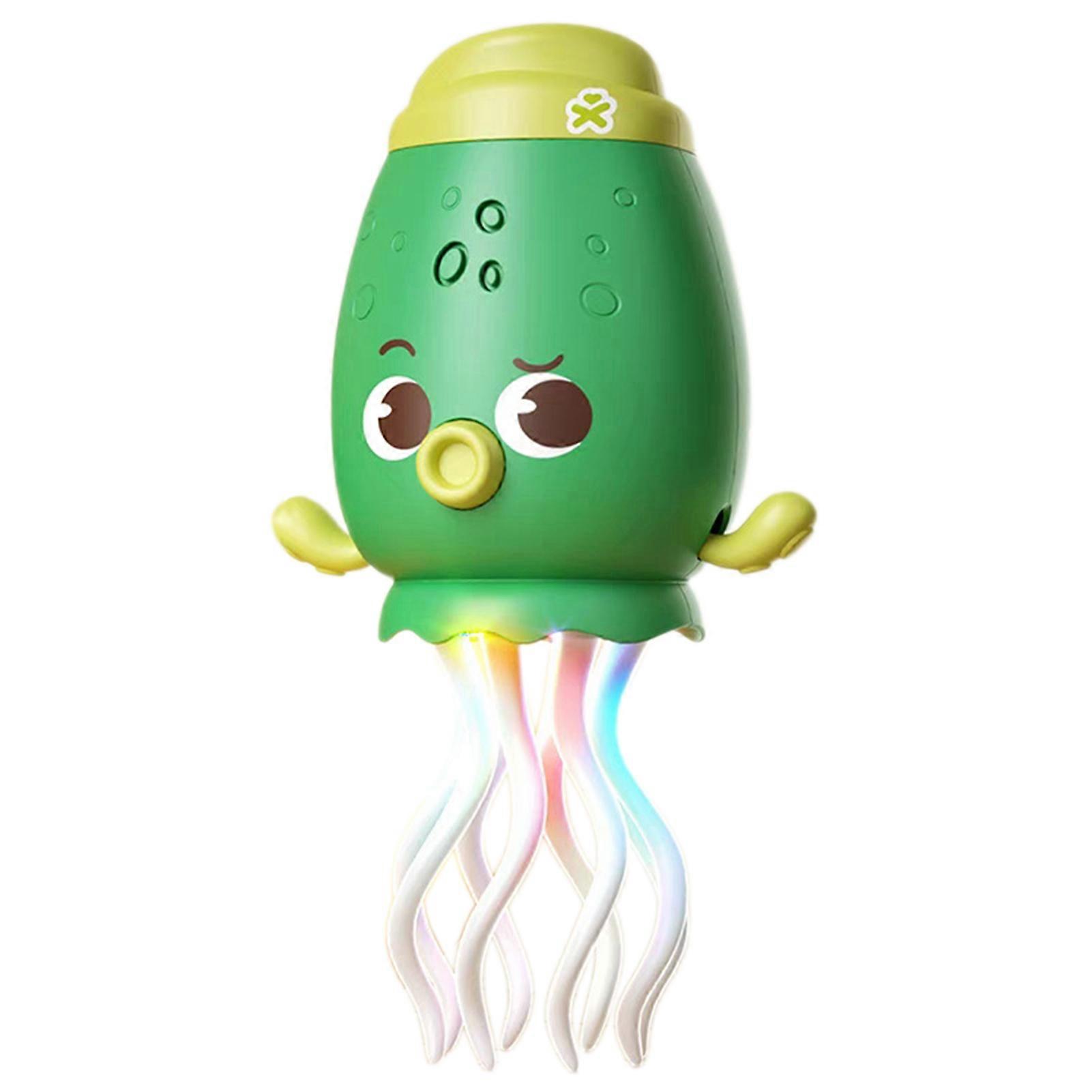 Electric Dancing Octopus Baby Toy - with Colored LED Lights, Music, Smart Obstacle Avoidance, Crawling Octopus Lying Down Play Toy