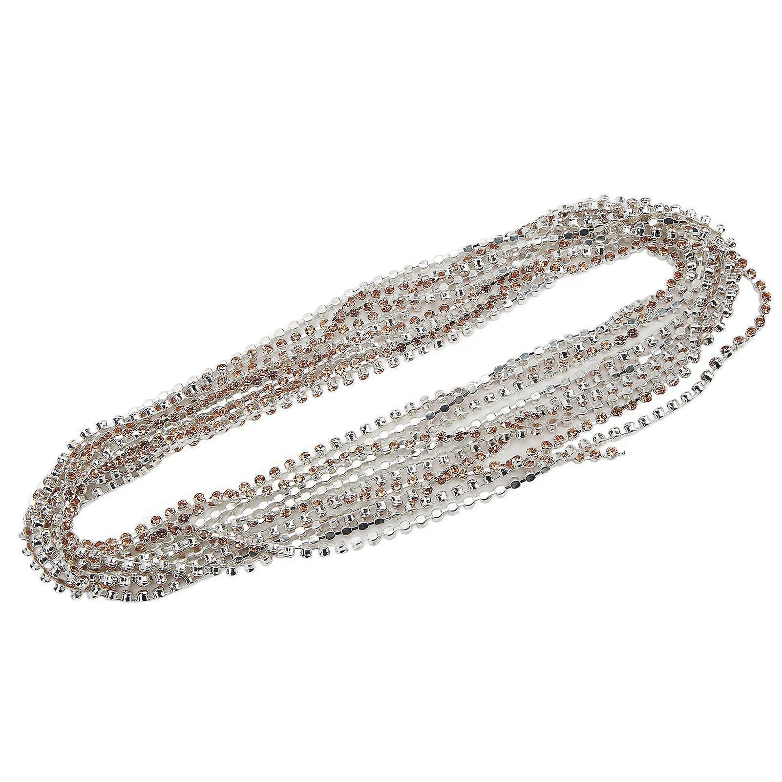 2025 Latest Model  5 Yards Rhinestone Chain Strong Practicability Shiny