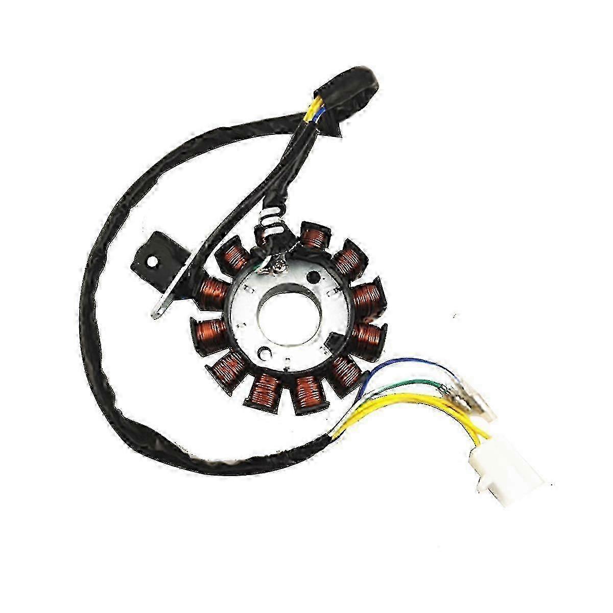 Coil 12 Pole Stator DC Ignition Stator Compatible with 125cc 150cc Models