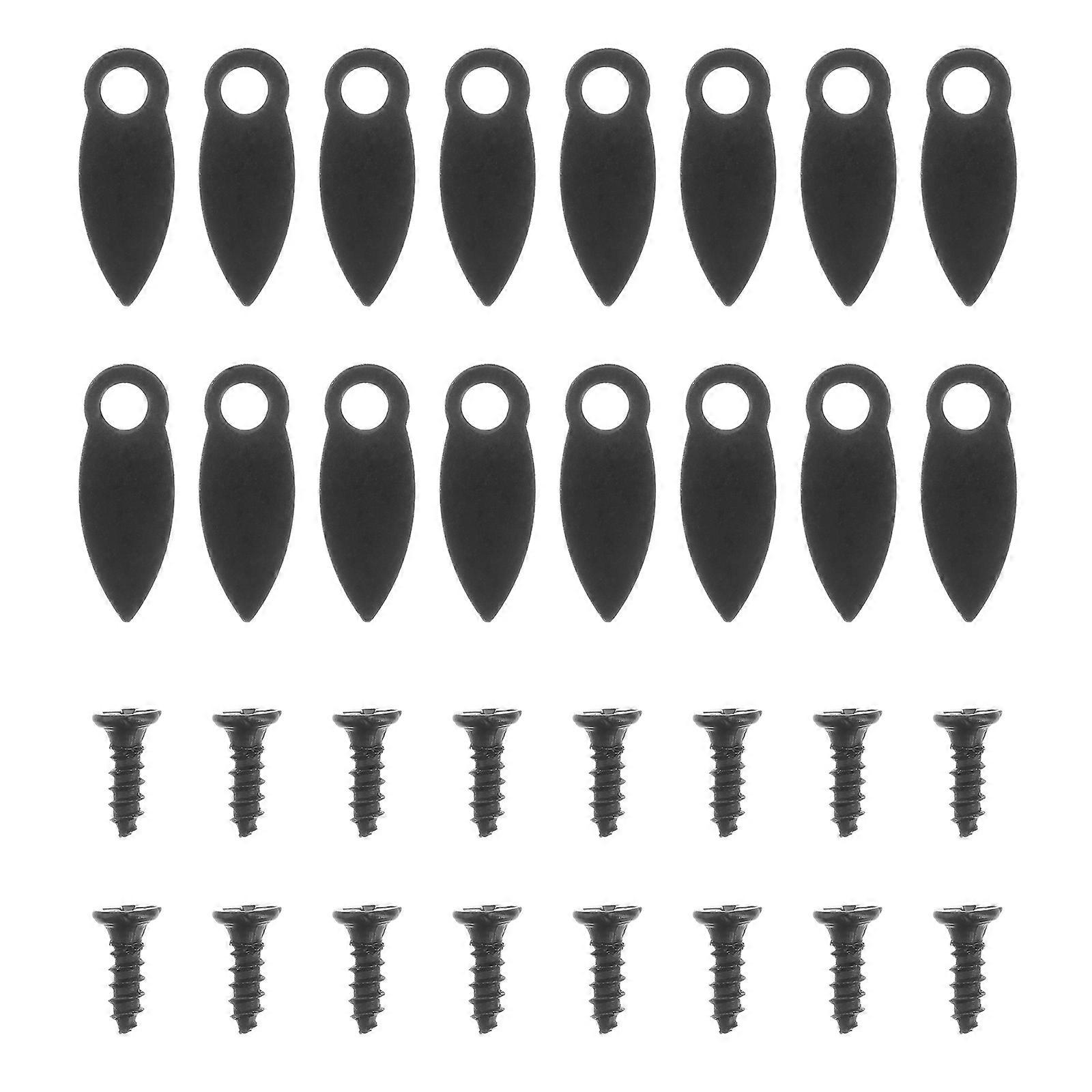Frame Hangers for Pictures Kit Picture Hangers Hooks Nails for Wall Clocks 200Pcs Black Home Use
