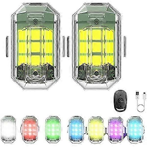 High Brightness Wireless Led Strobe Light, 7 Colors Rechargeable Flashing Lights