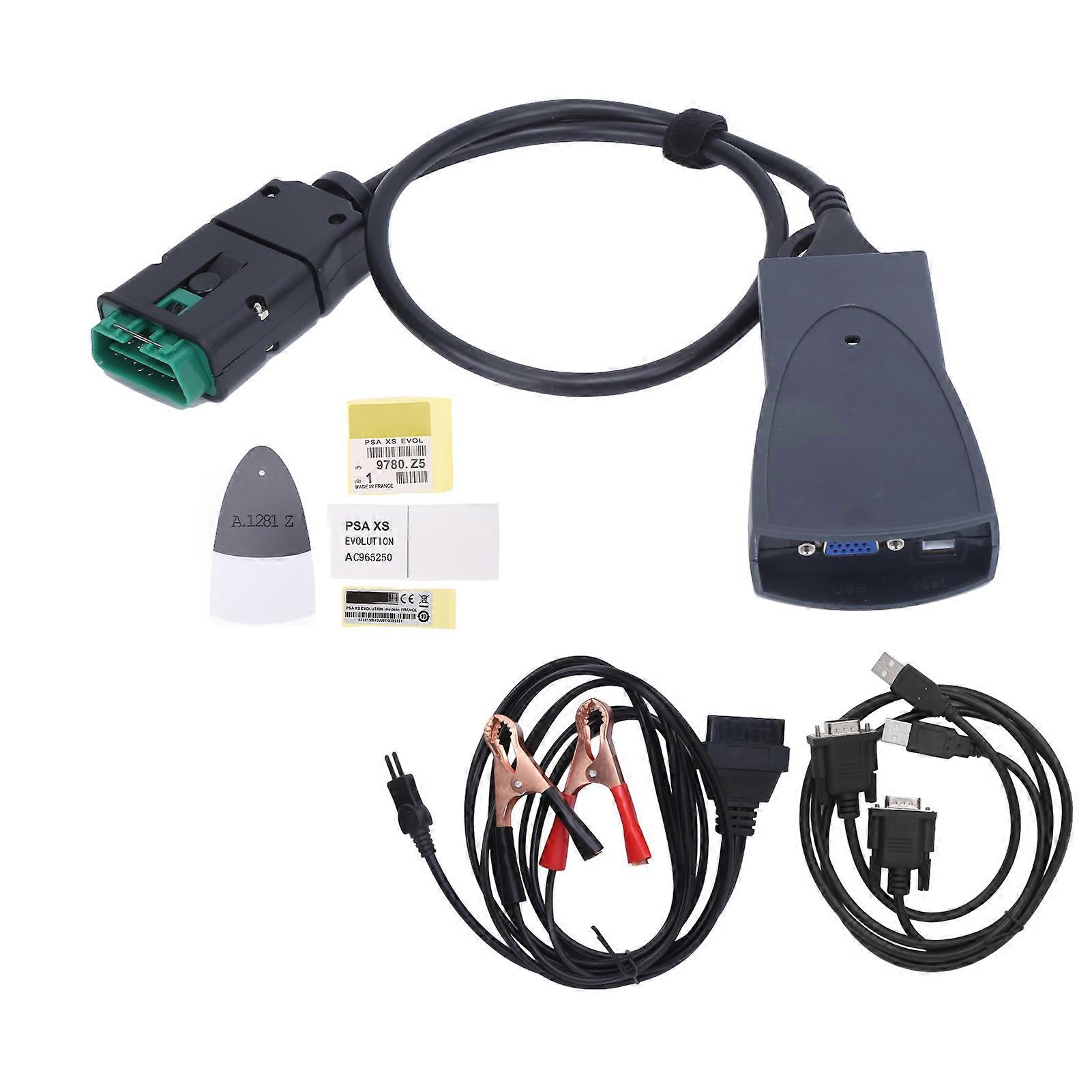 OBD2 Diagnostic Scanner Fault Detector Tester Multi Language 9 Values Display Replacement for Peugeot 307