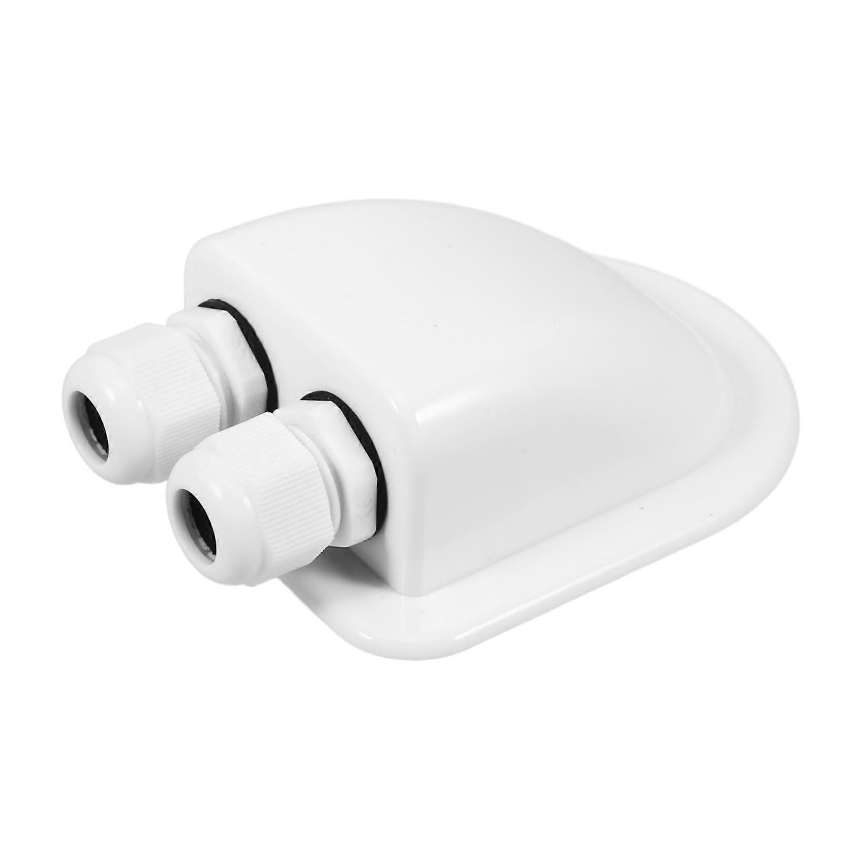 Solar Cable Entry Waterproof Junction Box for Solar Panels, Reusable and Portable Cable Gland for RVs and Yachts