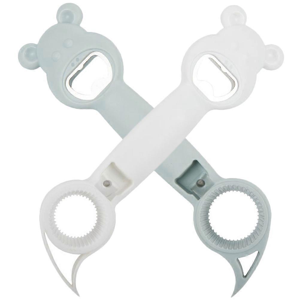 Compact Bottle Opener Beverage Lid Opener Kitchen Tool 8.3×2.0×0.8in 2Pcs