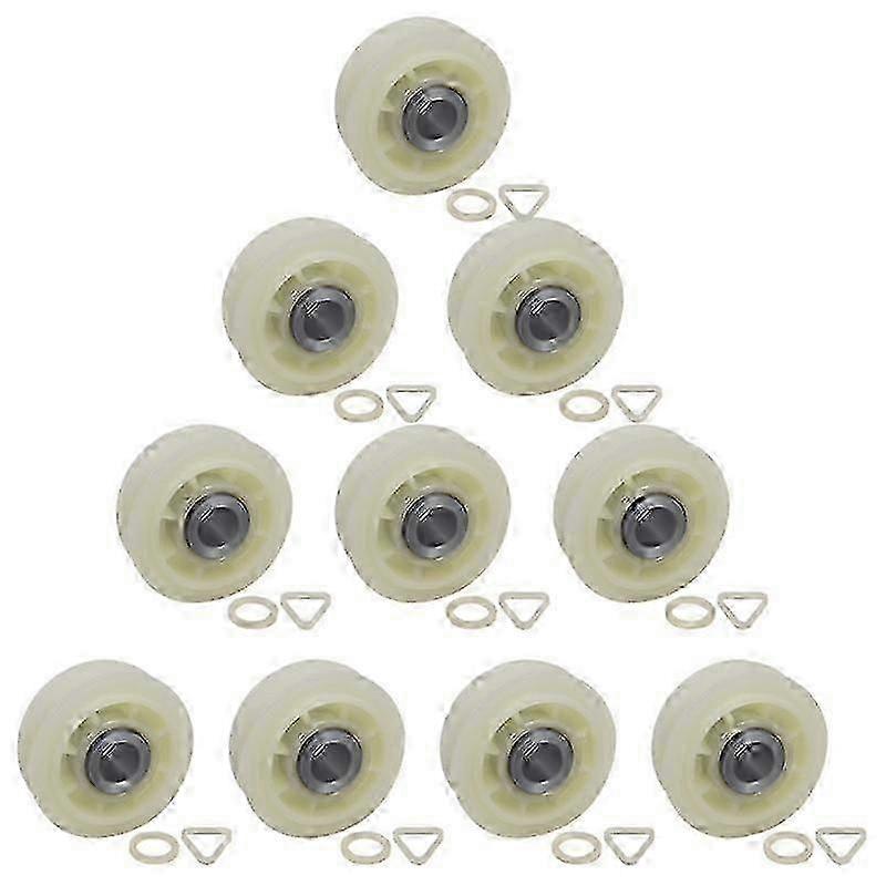 10PCS 279640 Dryer Idler Pulley Replacement for & Dryers -Replaces 3388672 697692 AP3094197 W10468057 js