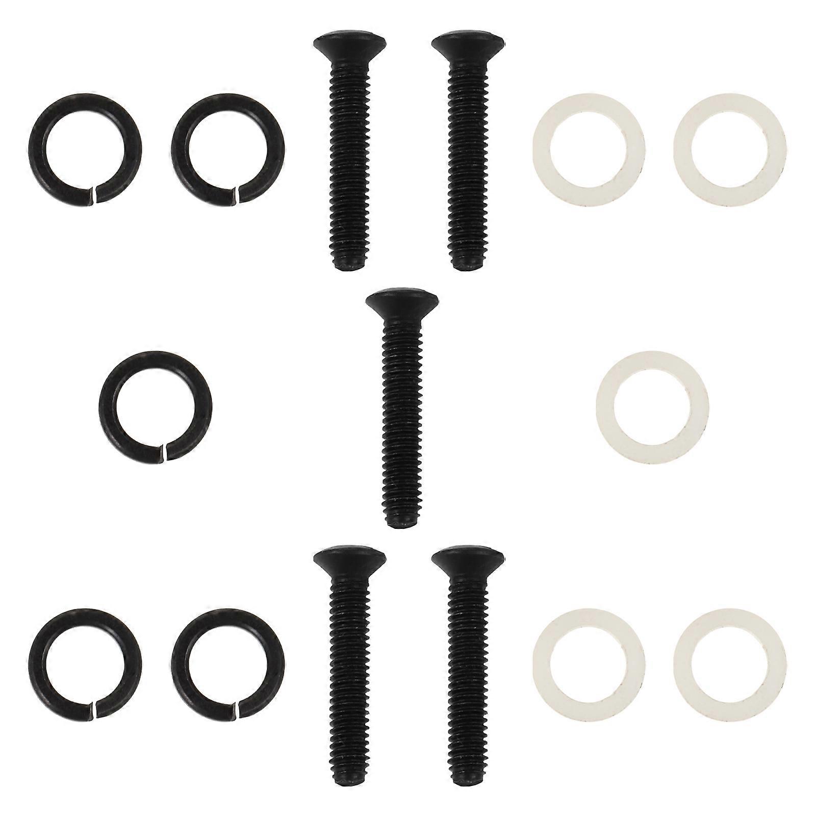 Tuner Washer for Guitar Black 1Set Plastic Stays Tuned Longer Featuring Tuner Supply for Instruments