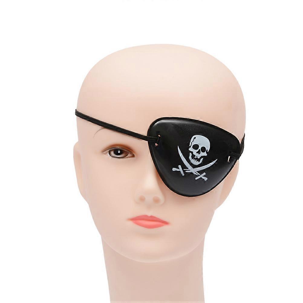 Pirate Eye Patch 5Pcs Props For Party Black Function For Masquerade