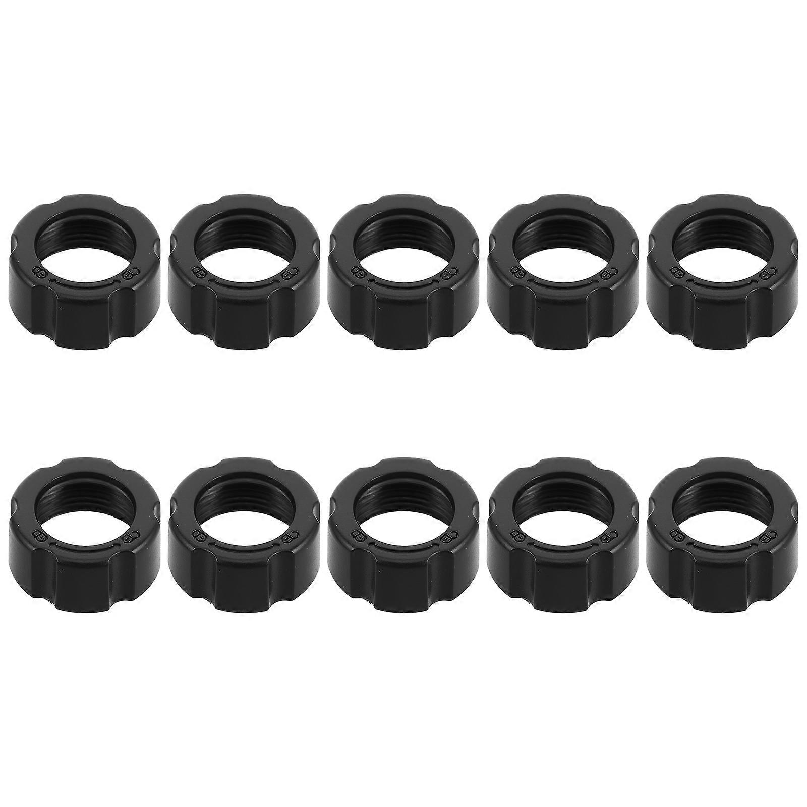 10pcs Ball Joint Fixed Adapter Rings for Phone Holders – Secure Nut Accessories for Car Air Vent Mounts, Stable and Portable Design for Safe Phone Use