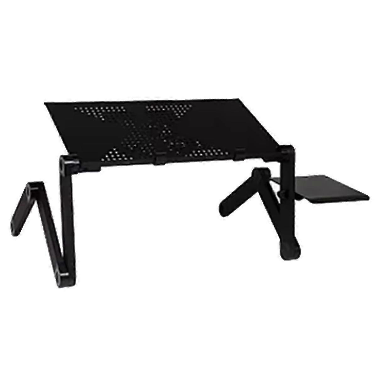 Adjustable Folding Laptop Table Stand with Ergonomic Design - Portable & Versatile Workstation for Home or Office Use