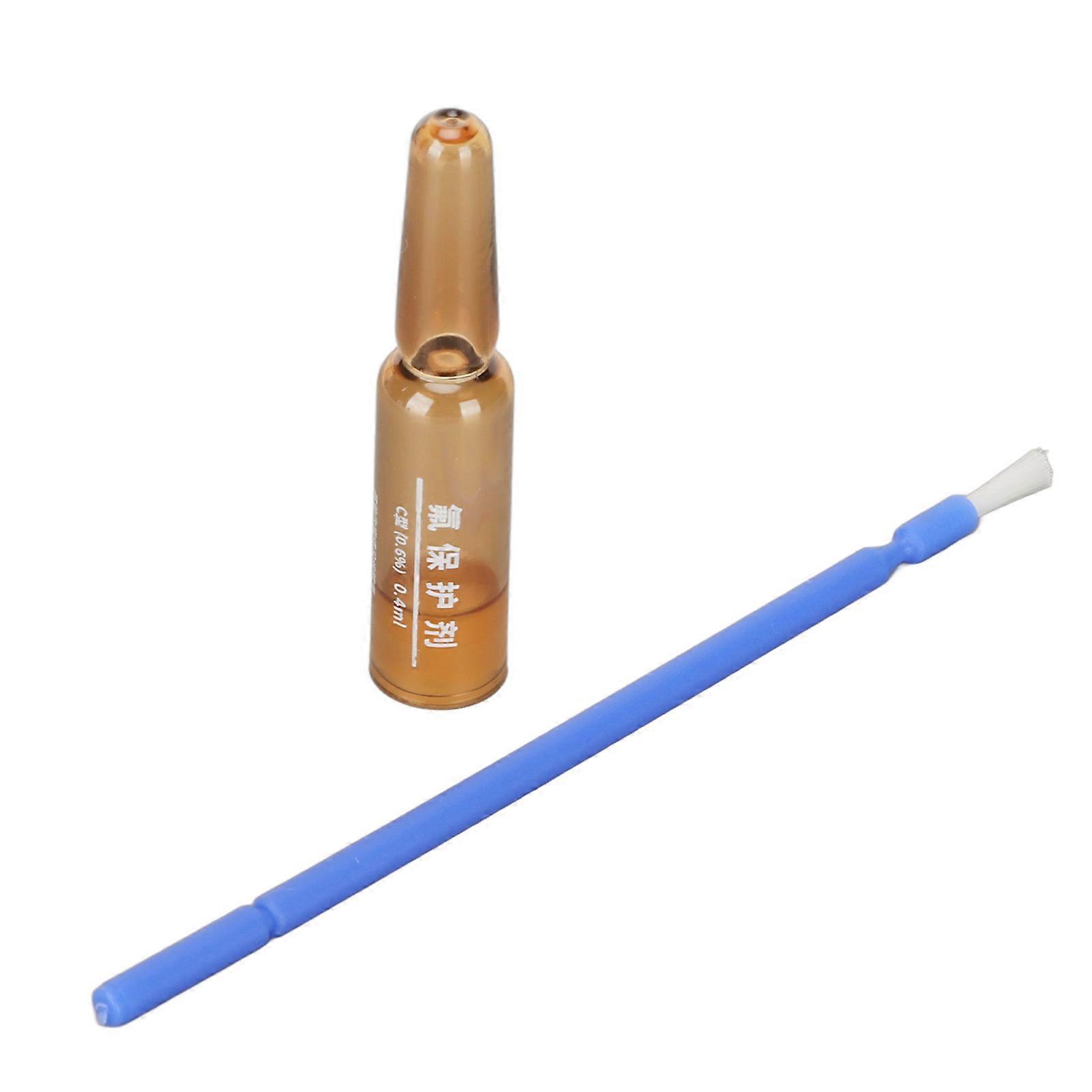 0.4ml Sodium Fluoride Varnish Dental Use C Type Protective Agent For Sensitive Teeth Prevent Caries Cavities 