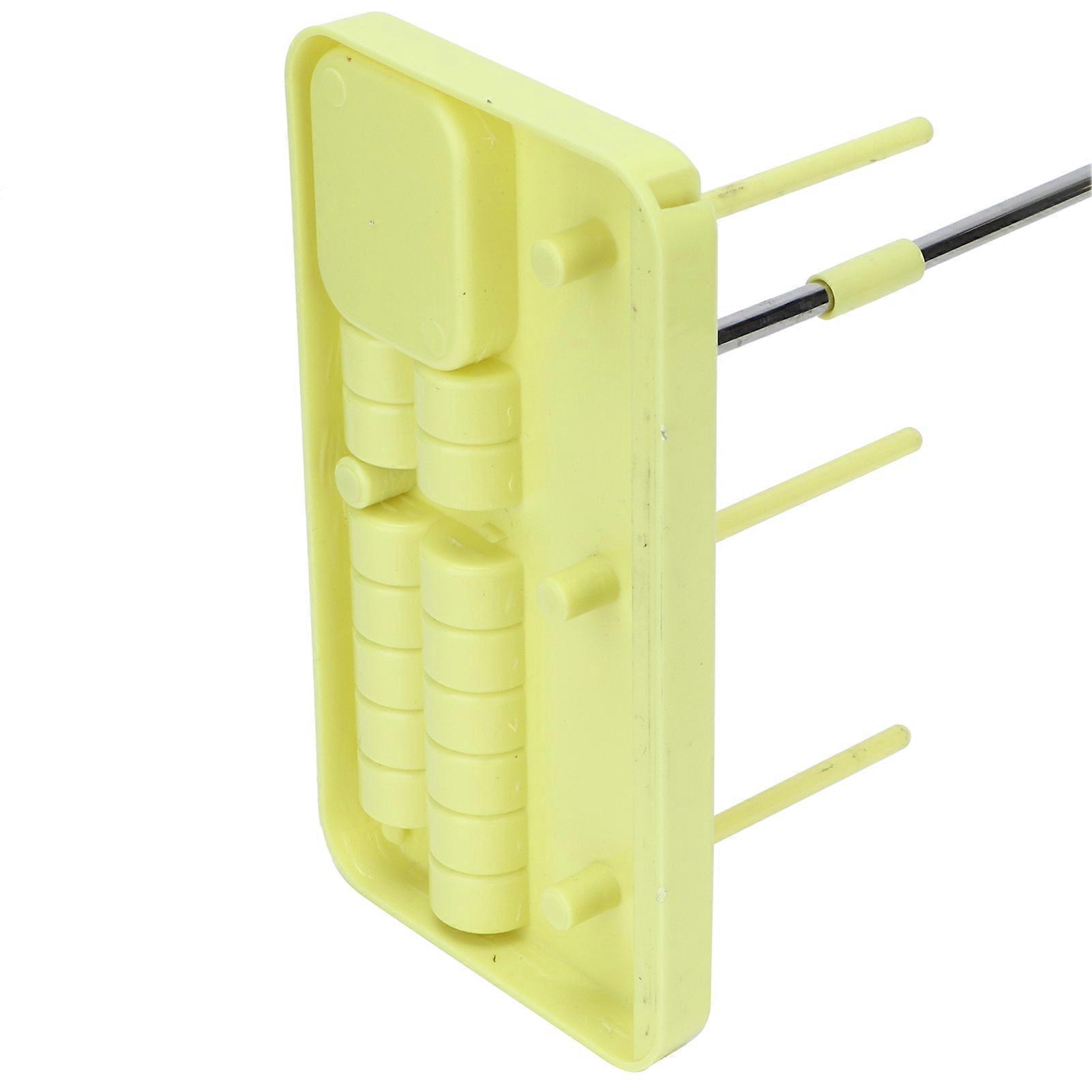 3 Spools Thread Rack Removable Household Sewing Tools Spool Tools Holder for Household Sewing MachineYellow