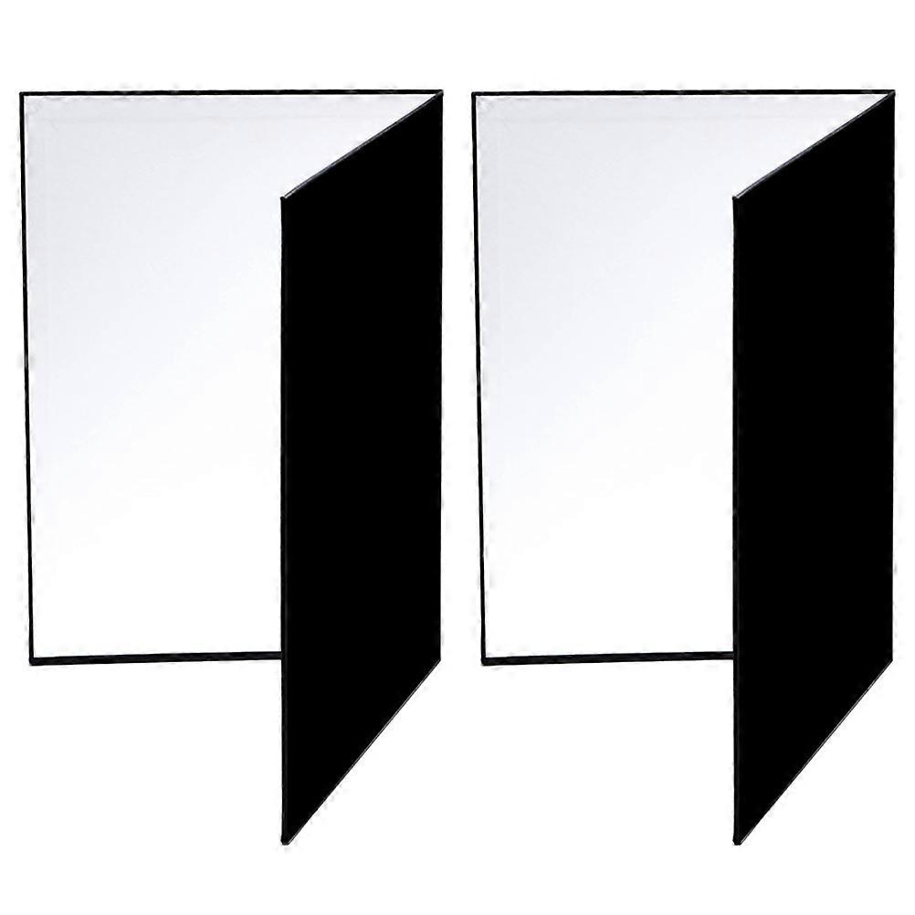 Reflector Panel Double-Sided Design Photographers Enthusiasts 2Pcs