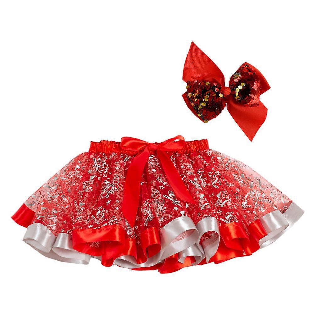 Holiday Tutu Skirt Gauze Material Suitable For Stage Performance 1Set