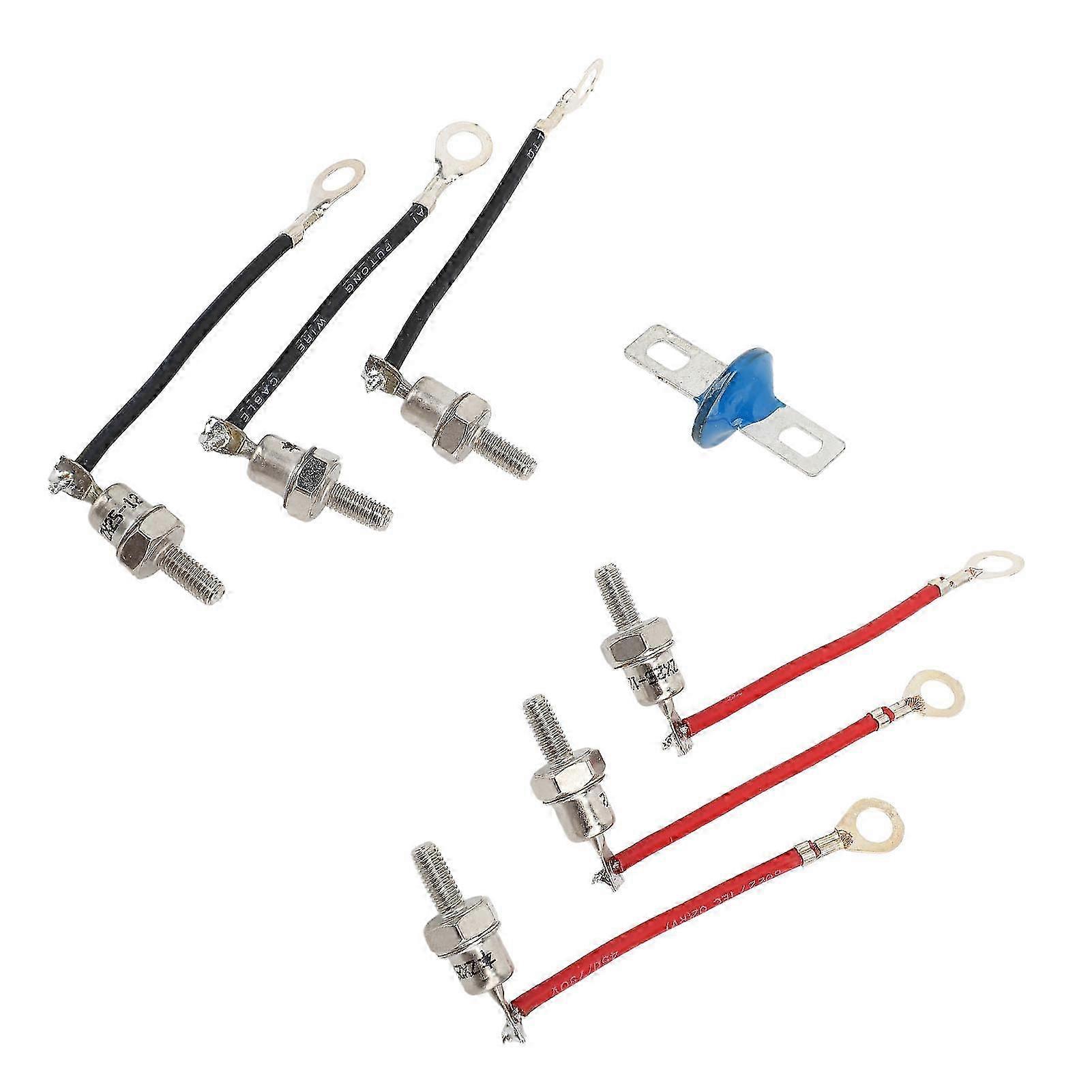 RSK2001 Diode Rectifier Kit - Universal 3.1in 25A 1200V Diode Set for Generator Repair & Replacement Components