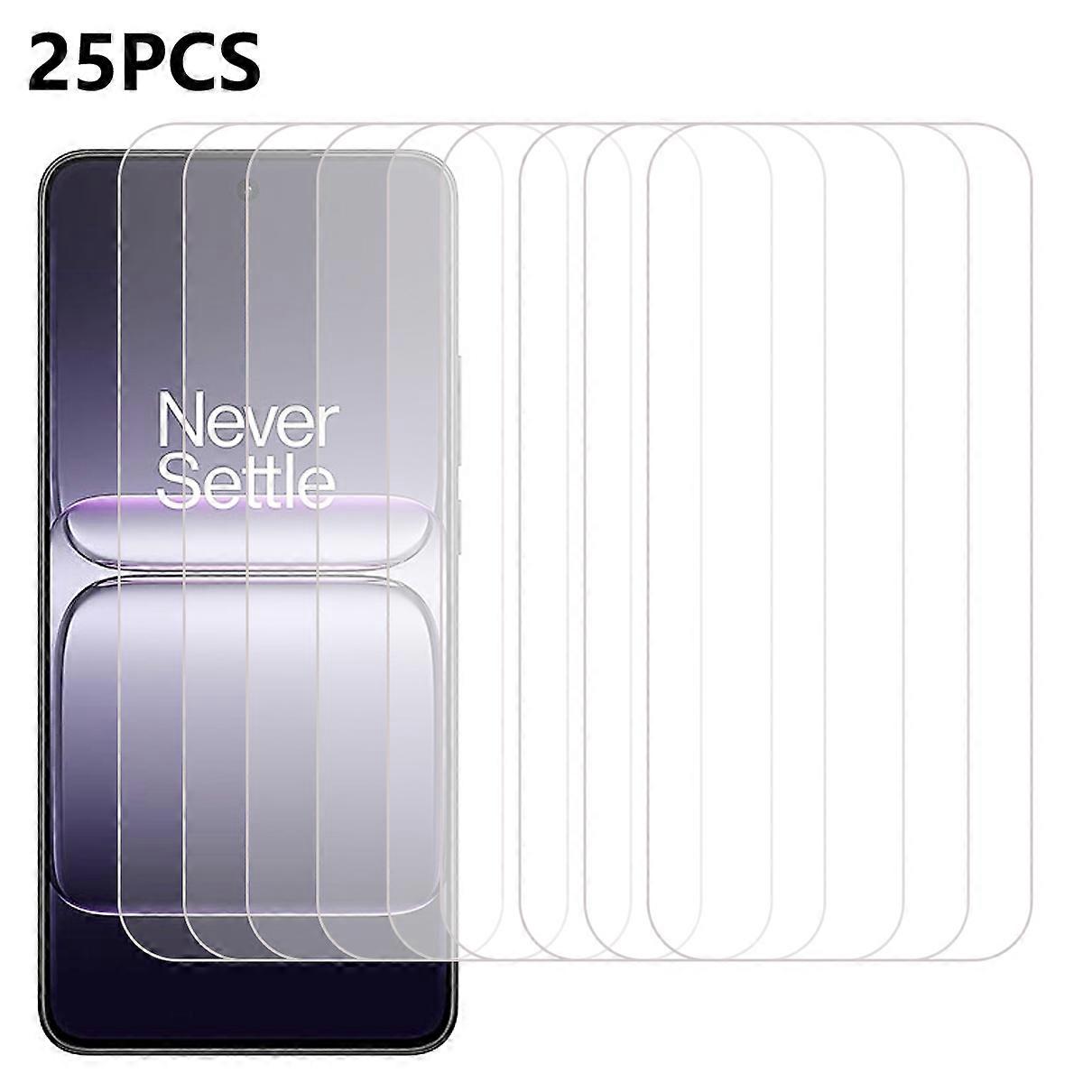25Pcs για OnePlus Nord CE5 5G/άσσος 5 αγωνιστική 5G μετριασμένη ταινία προστασίας οθόνης γυαλιού υψηλής ευκρίνειας