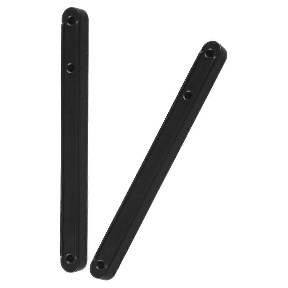 Drawer Slide Track Guide Side Slide Rail Multi-Functional Design Installation Home Environment 180mm 2Set