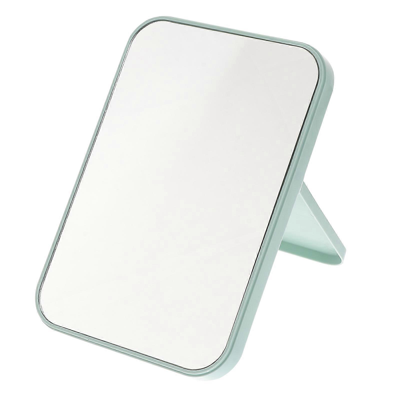 Portable Foldable Makeup Mirror Simple Design Light Green High Definition Cosmetic Mirror for Travel Home Office Use Unisex Compact