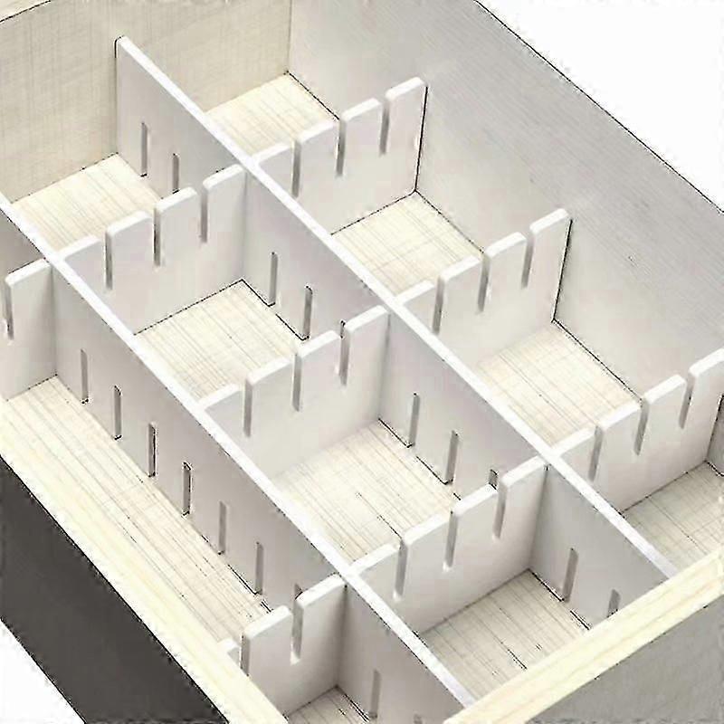 12pcs Drawer Dividers, Adjustable Drawer Organizer