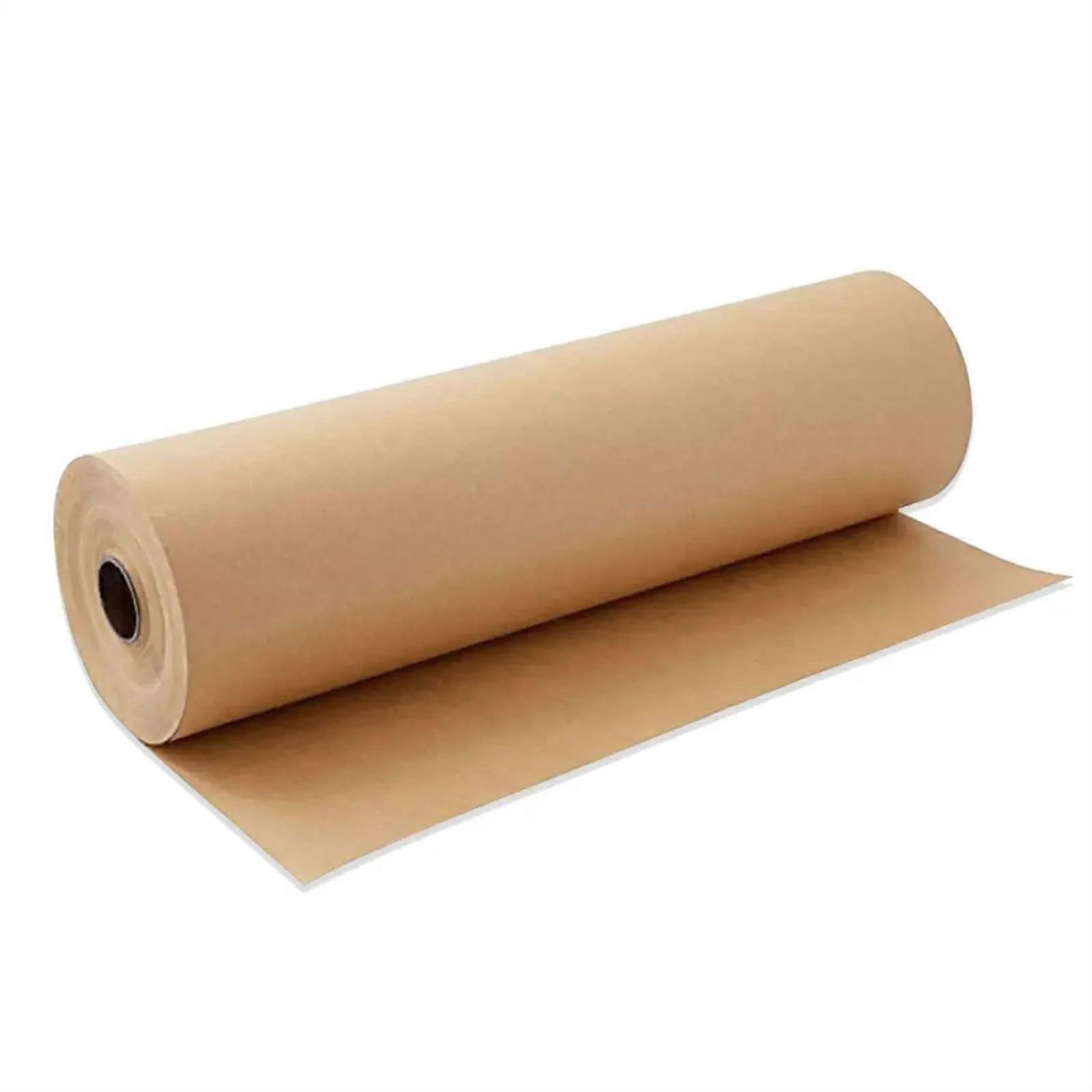Brown Kraft Paper Roll 38 Cm X 10 M, Gift Wrap Paper For Pin Boards, Crafts And DIY Projects