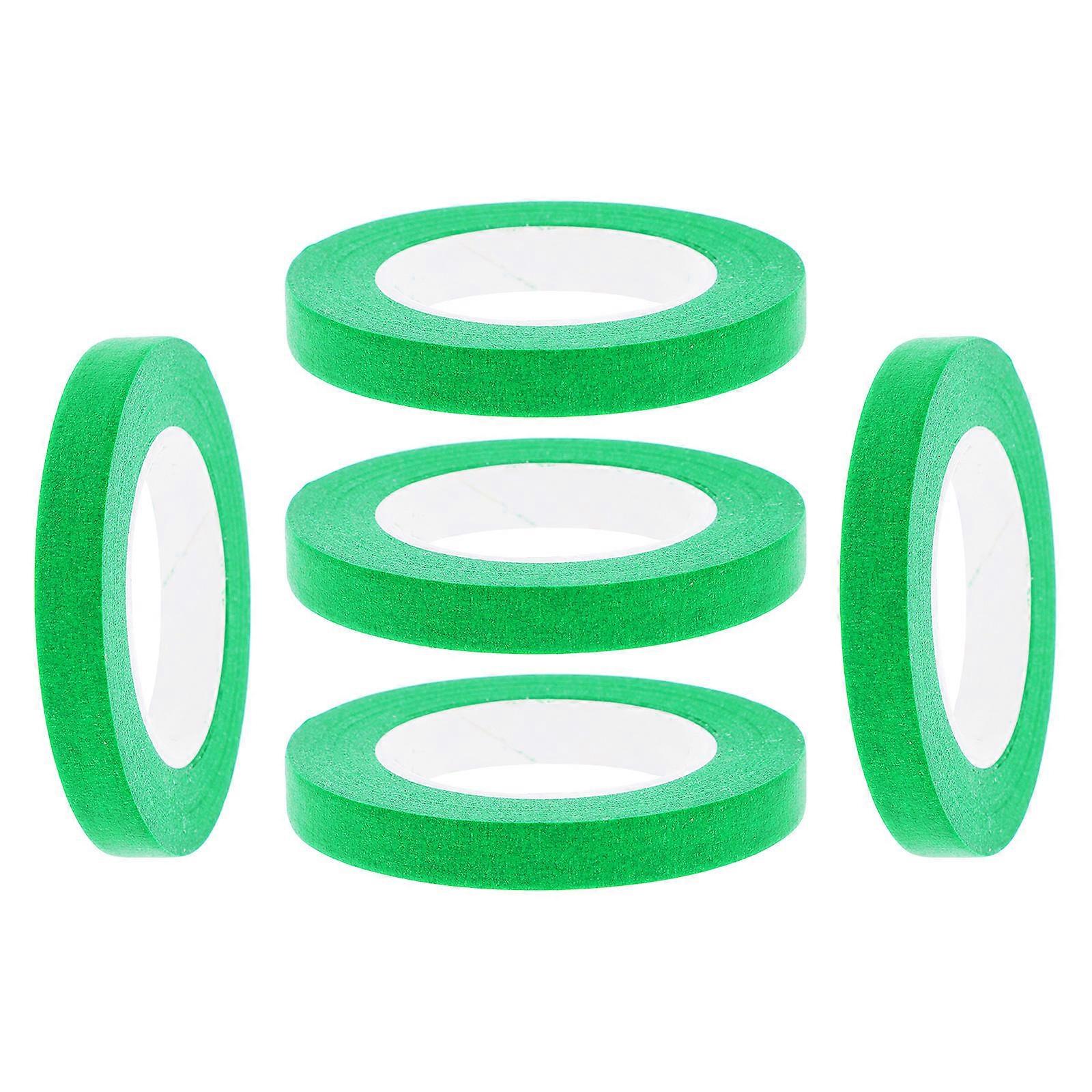 5pcs Adhesive Masking Tape for Crafts, Painting, Furniture Protection, and Line Marking – Multi Use Art Tape for Various Projects