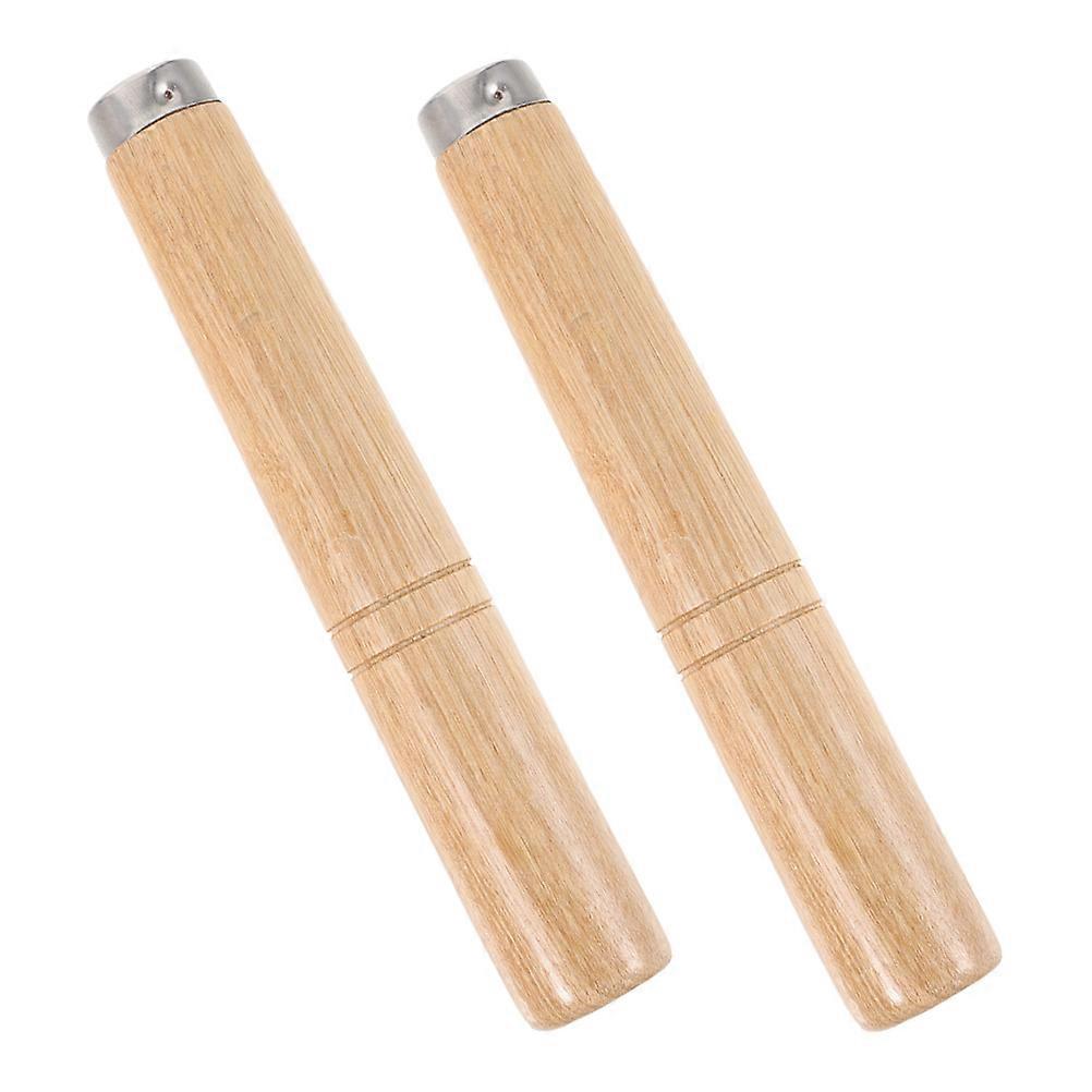 Here's a refined and professional product description for your **2pcs Replacement Wooden Pan Handle**:
### **2pcs Replacement Wooden Pan Handle –