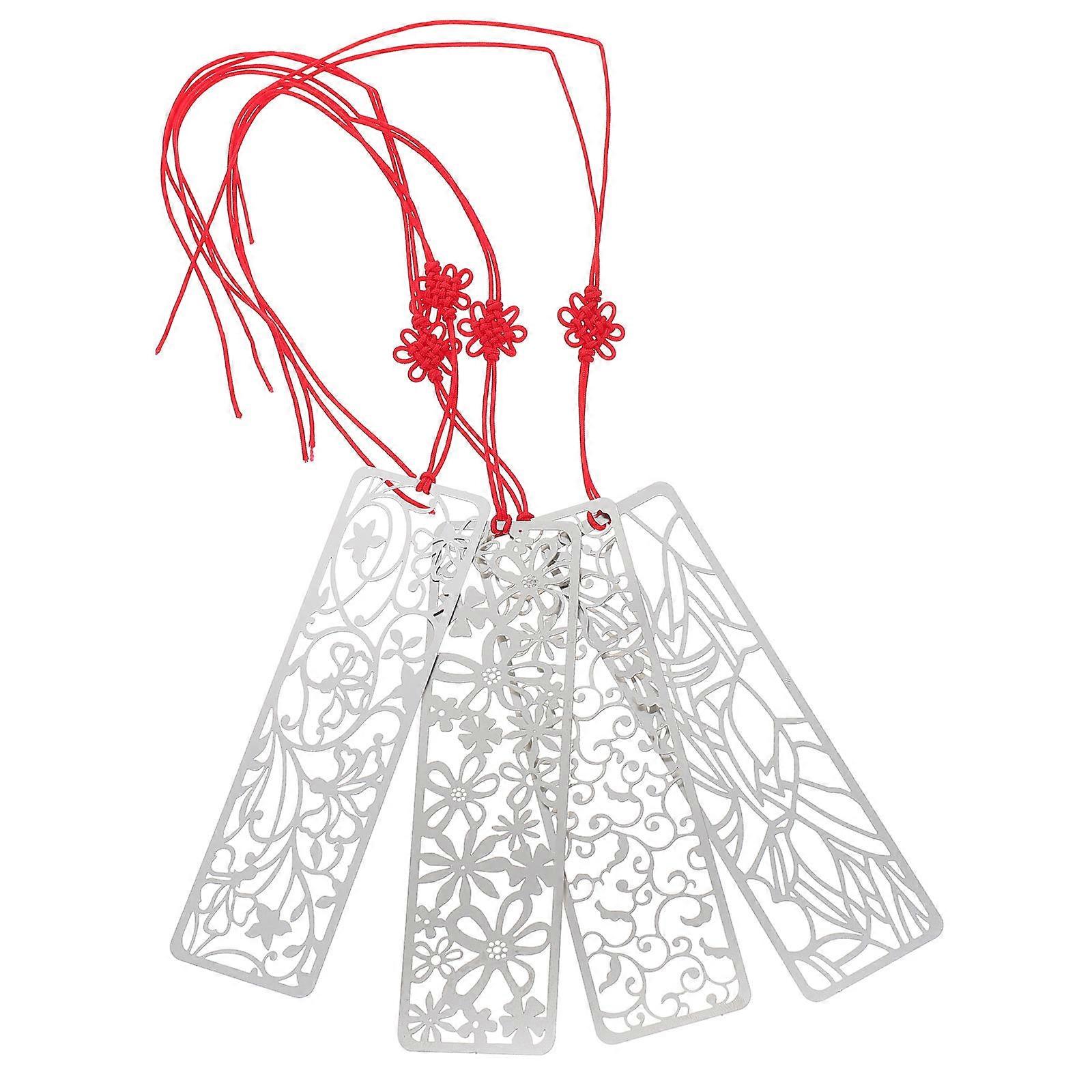 DIY Craft Supplies 4Pcs Embossed Printing Mold for Clay Doll Costume Design with Retro Style